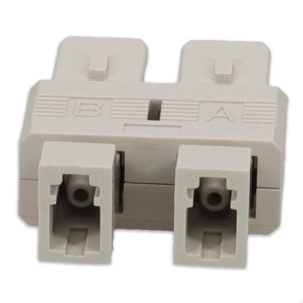 Add-On Addon Sc Male To Lc Female Mmf Om3 Duplex Fiber Optic Adapter - ADD-ADPT-SCMLCF3-MD