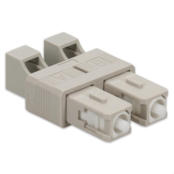 Add-On Addon Sc Male To Lc Female Mmf Om3 Duplex Fiber Optic Adapter - ADD-ADPT-SCMLCF3-MD