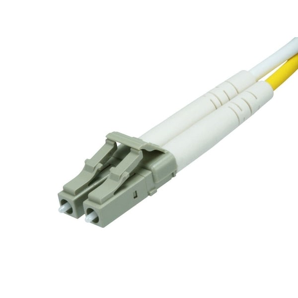 Monoprice OM3 Fiber Optic Cable - LC/LC_ UL_ 50/125 Type_ MultiMode_ 10GB_ Aqua_ - 41218