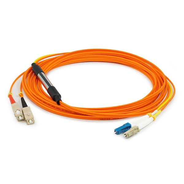 Add-On This Is A 1M Cisco Cab-Mcp-Lc Compatible Lc (Male) To Sc (Male) - CAB-MCP-LC-AO