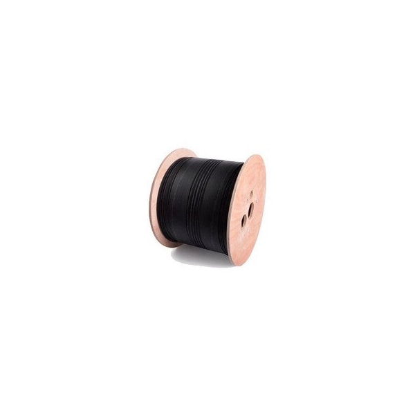 Cable de fibra óptica interior/exterior de 48 hebras Swe-Tech 3C, monomodo OS2 9/125, Corning SMF-28 Ultra, negro, 2000 pies - FWT10F3-0482H