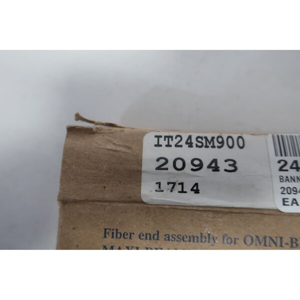 Banner 20943 High Temperature Fiber Optic Cable Sensor Parts And Accessory - IT24SM900