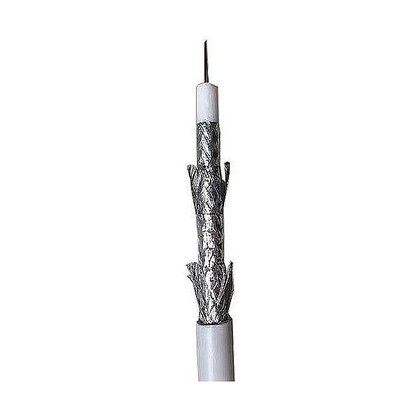 Adipro 18 AWG Copper-Clad Steel RG6, Quad-Shield, Non-Plenum CATV - RN-70016501