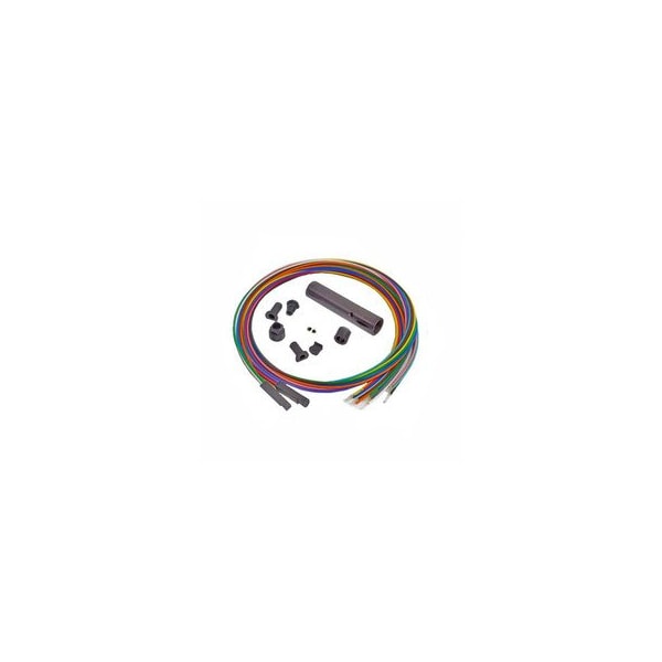 Swe-Tech 3C 12-Fiber Distribution Break-Out Kit, 2mm Color Coded 40 inch Tubing, Accepts 900um - FWT15F3-02212