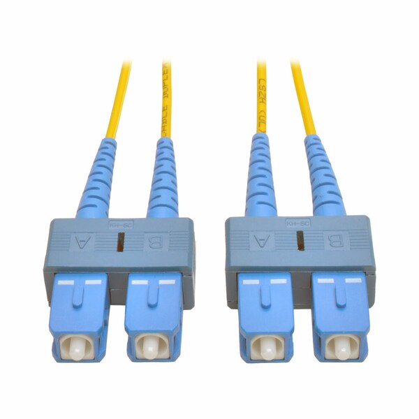Tripp Lite Fiber Optic Cable, Dplx, SMF, 8.3, SC/SC, 10m - N356-10M