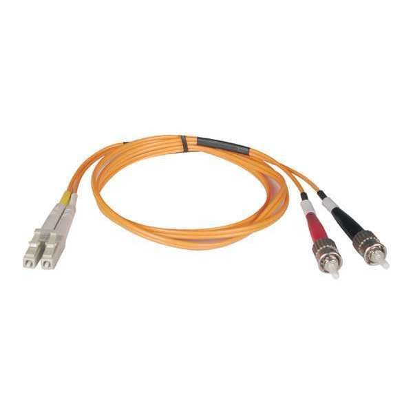 Tripp Lite Fiber Optic Cable, Dplx, MMF, 50, LC/ST, 6m - N518-02M