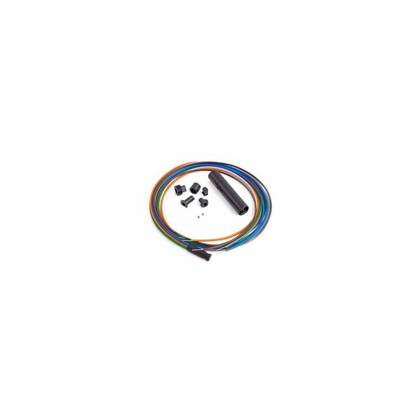 Swe-Tech 3C 6-Fiber Distribution Break-Out Kit, 3mm Color Coded 40 inch Tubing, Accepts 250um - FWT15F3-03206