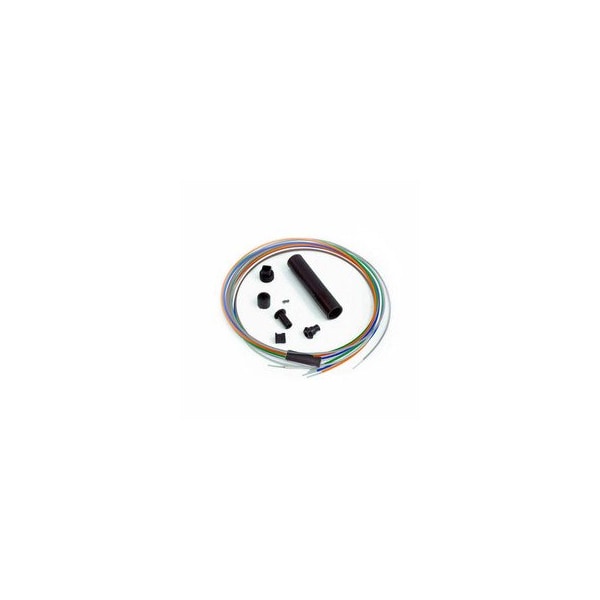 Swe-Tech 3C 6-Fiber Distribution Break-Out Kit, 2mm Color Coded 40 inch Tubing, Accepts 900um - FWT15F3-02206