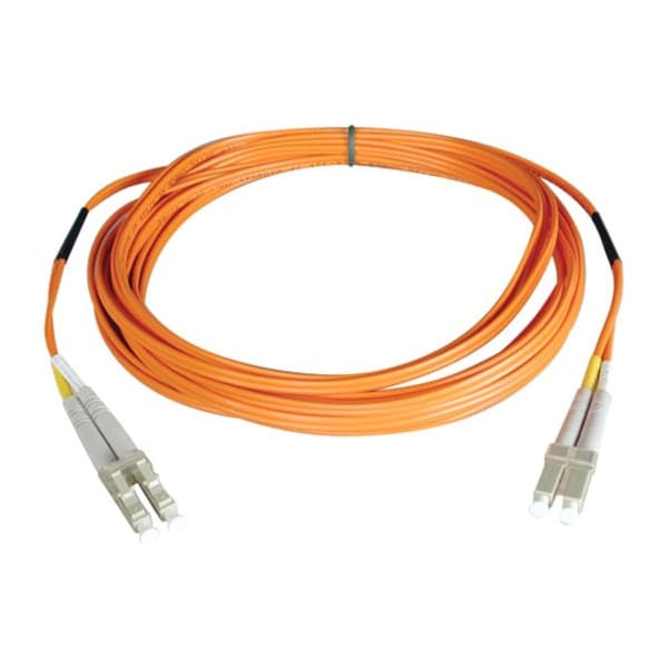Tripp Lite Fiber Optic Cable, Dplx, MMF, 50, LC/LC, 13m - N520-04M