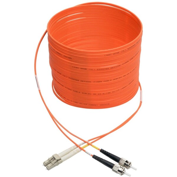 Tripp Lite Fiber Optic Cable, MMF, 62.5, LC/ST, 10m - N318-10M