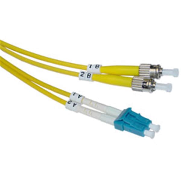 Cable Wholesale Fiber Optic Cable LC ST Singlemode Duplex 9-125 2 meter 6.6 foot - LCST-01202