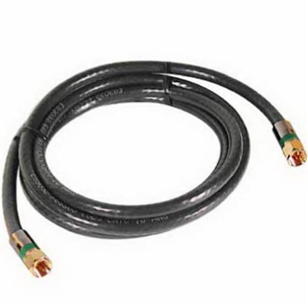 Maxpower DH6QCR 6 ft. Black Quad Coax Cable - MA580576
