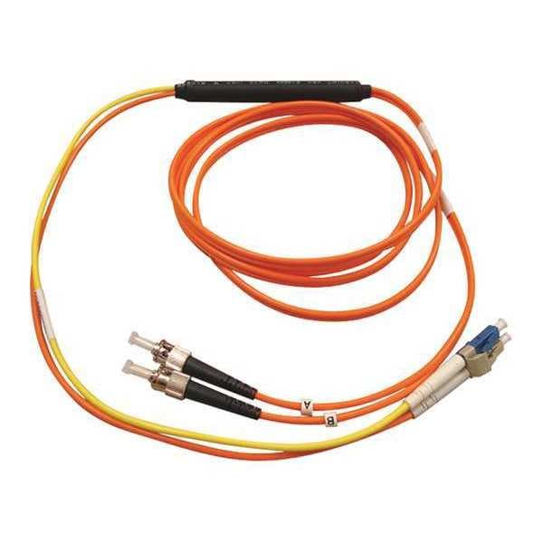 Tripp Lite Fiber Optic Cable, Conditioning, ST/LC, 3m - N422-03M