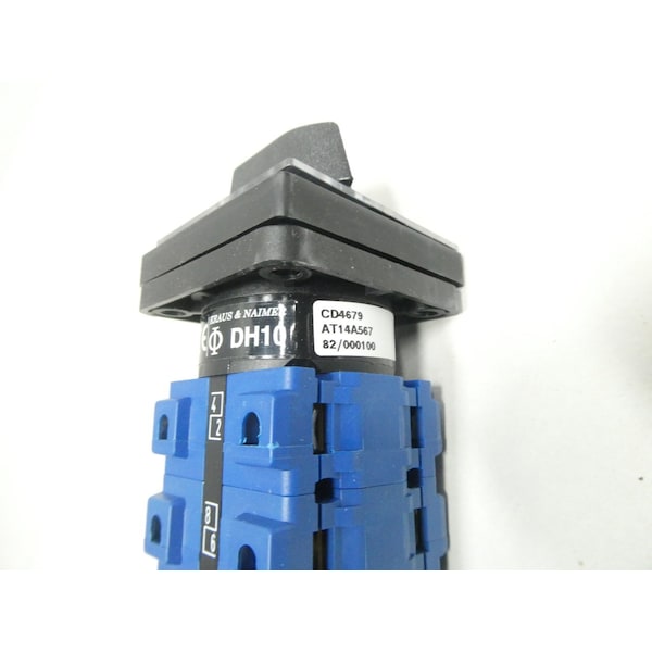 Interruptor de leva rotativa Kraus & Naimer de 600V-AC - DH10 AT14A567