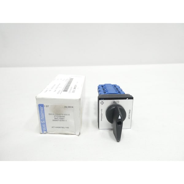 Interruptor de leva rotativa Kraus & Naimer de 600V-AC - DH10 AT14A567