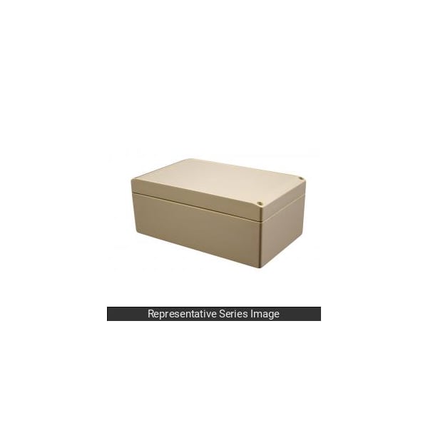 Hammond ABS Electrical Enclosures, 3.27 in H, 2.36 in D, 3.19 in W, NEMA 4, 4X, 12, 13, Screw On - R220-080-000