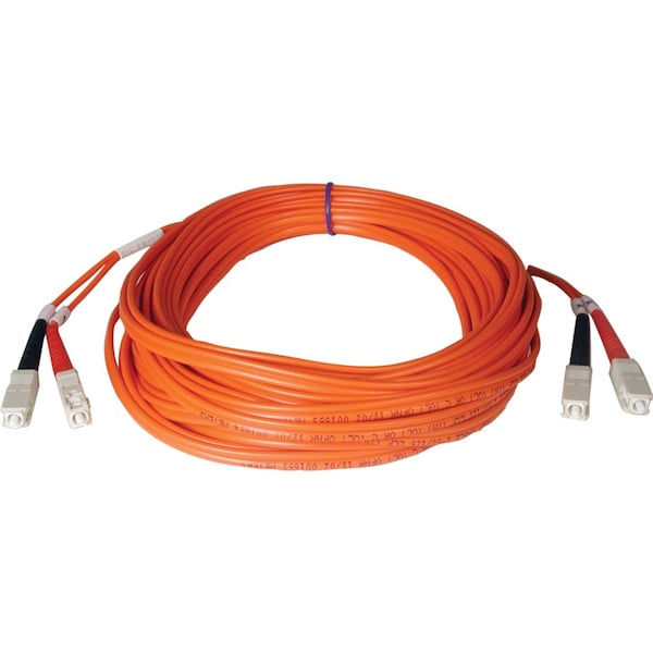 Tripp Lite Fiber Optic Cable, Dplx, MMF, 50, SC/SC, 16m - N506-05M