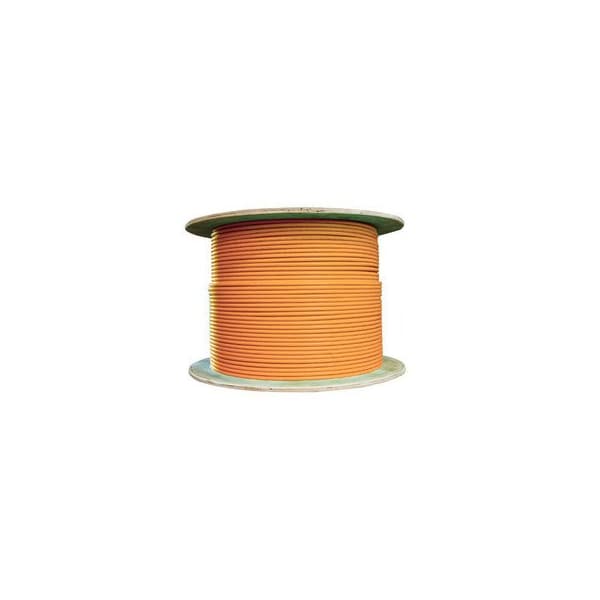 Swe-Tech 3C Armored 12 Strand Indoor Fiber Optic Distribution Cable, OM1 62.5/125 Multimode, Orange, 500ft - FWT20F2-212NF