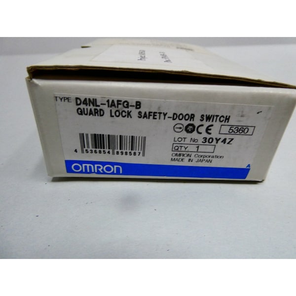 Omron GUARD LOCK SAFETY DOOR 24V-DC OTHER SWITCH - D4NL-1AFG-B

Bloqueo de seguridad de puerta Omron 24V-DC con otro interruptor - D4NL-1AFG-B