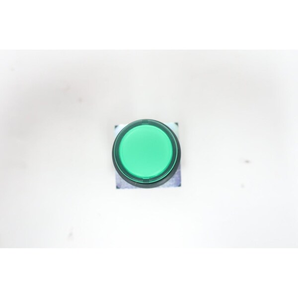 Caja de 10 botones pulsadores iluminados en verde de Omron - A22NZ-BPM-TGA