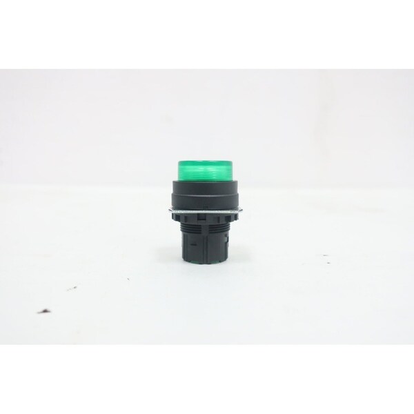 Caja de 10 botones pulsadores iluminados en verde de Omron - A22NZ-BPM-TGA