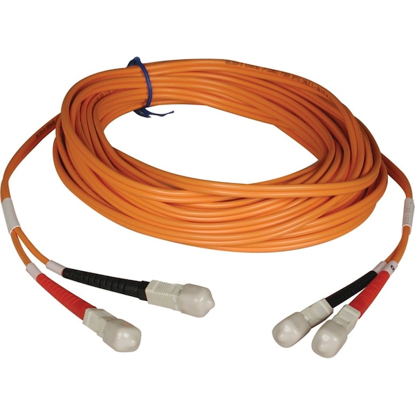 Cable de fibra óptica Tripp Lite, dplex, MMF, 50, SC/SC, 33m - N506-10M