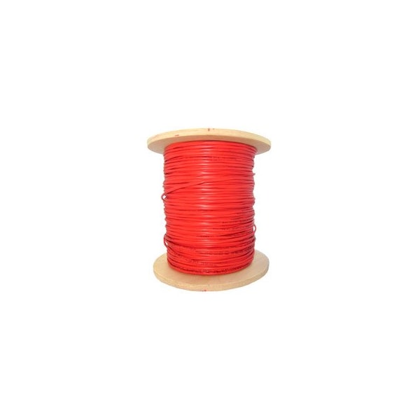 Cable de fibra óptica a granel Swe-Tech 3C Zipcord, dúplex, 62.5/125 OM1, Corning InfiniCor 300, naranja, clasificación de conducto ascendente, 1000 pies - FWT10F1-111NH