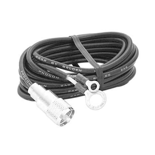 Accessories Unlimited Accessories unlimited AUPL18 18 ft. Coax Cable with Lug Connectors - AUPL18