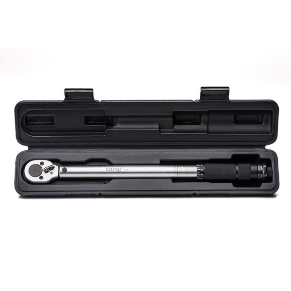 Capri Tools 3/8 in Drive Torque Wrench, 15-80 ft.-lb. - CP31000