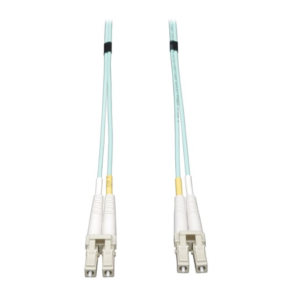 Tripp Lite Fiber Optic Cable, Dplx, MMF, 50, OM3, 0.5m - N820-20N