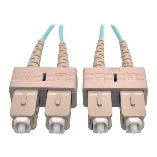 Tripp Lite Fiber Optic Cable, Dplx, MMF, 50, OM3, 15m - N806-15M