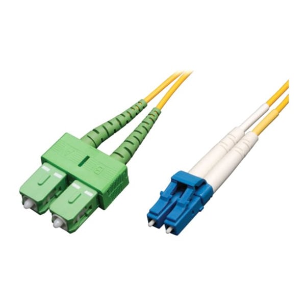 Tripp Lite Fiber Optic Cable, SMF, 8.3, LC-SC/APC, 2m - N366-02M-AP