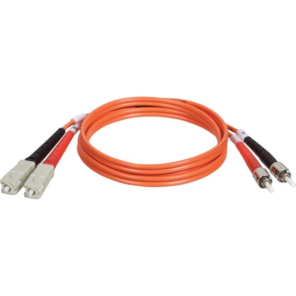 Tripp Lite Fiber Optic Cable, MMF, 62.5, SC/ST, 3m - N304-010