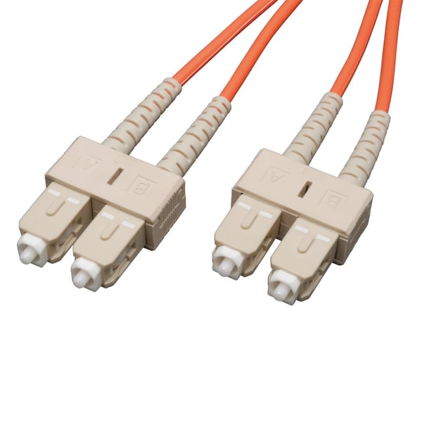 Tripp Lite Fiber Optic Cable, MMF, 62.5, SC/SC, 100m - N306-100M