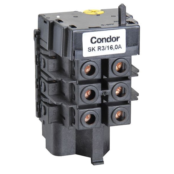Sobrecarga térmica Condor Usa, de 10 a 16A, 3 fases, MDR3 - SK-R3/16