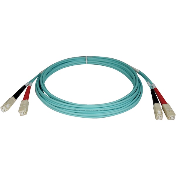 Cable de fibra óptica Tripp Lite, Dplx, MMF, 50, OM3, 10m - N806-10M