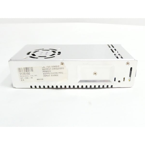 Mean Well 100-240V-AC 4.2A AMP 48V-DC AC TO DC POWER SUPPLY - SP-200-48