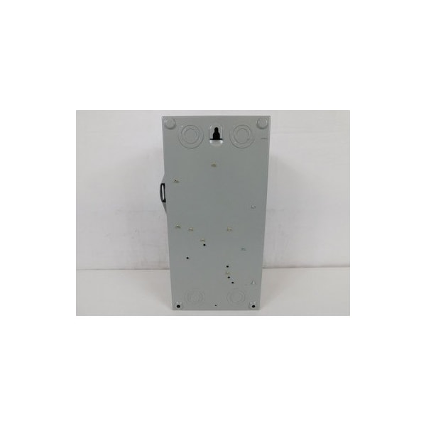 Interruptor de seguridad fusible de una sola posición de servicio pesado Eaton, 30 A, NEMA 1, acero pintado - DH261NGK