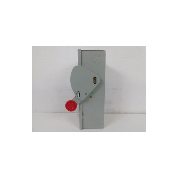 Interruptor de seguridad fusible de una sola posición de servicio pesado Eaton, 30 A, NEMA 1, acero pintado - DH261NGK