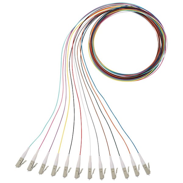 Panduit 1-Fiber Om4 Lc To Pigtail, 90 Degree Bend0µm Tig  (20 Pack), 20PK - NKFPZ1BN1NKM002