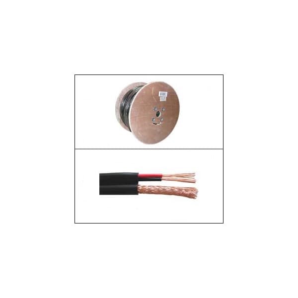 Bestlink Netware RG59 w/2x18AWG Power- 1000ft- White CMP - 202612