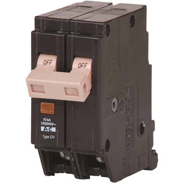 Eaton Circuit Breaker, CH Series, 35A, 2 Pole, 120/240V AC, 10kA - CHF235