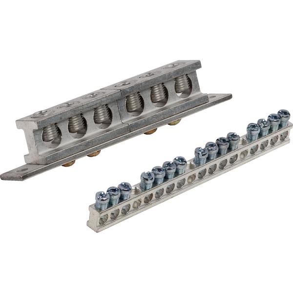 Square D Load center accessory, QO/Homeline, ground bar kit, 21 terminals - PK15GTA6
