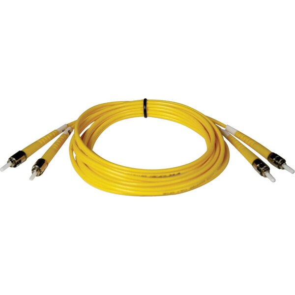 Cable de fibra óptica Tripp Lite, Duplex, SMF, 8.3, ST/ST, 1m - N352-01M