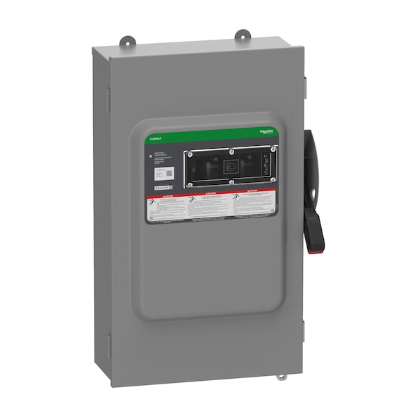 Interruptor de seguridad Schneider Electric, 3PST, 200 A, 3 polos, 3 cables - VH364AWKGL