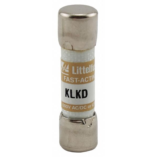 Littelfuse Midget Fuse, KLKD Series, Fast-Acting, 5A, 600V AC, Non-Indicating - KLKD005