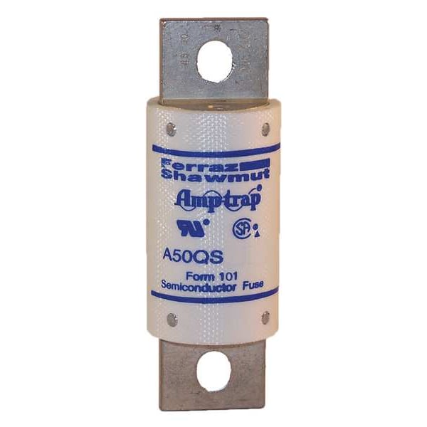 Mersen Semiconductor Fuse, A50QS Series, 125A, Fast-Acting, 500V AC, Bolt-On - A50QS125-4