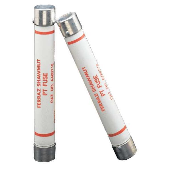 Mersen Medium Voltage Fuse, A480T Series, 1/2A, Time-Delay, 4800V AC, Cylindrical - A480T1/2E