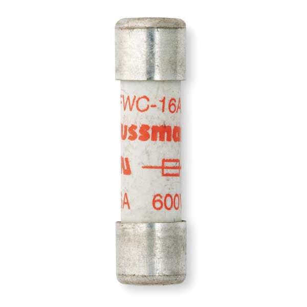 Eaton Bussmann Semiconductor Fuse, FWC-A10F Series, 16A, Fast-Acting, 600V AC, Cylindrical - FWC-16A10F