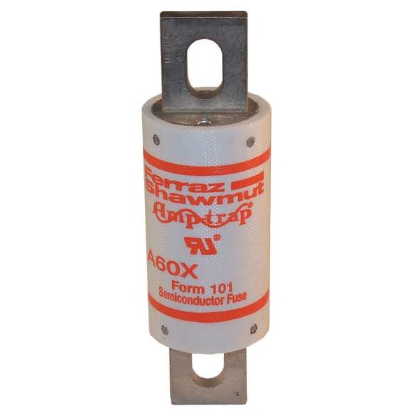 Mersen Semiconductor Fuse, A60X Series, 300A, Fast-Acting, 600V AC, Bolt-On - A60X300-4